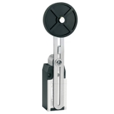 KB F3 S11 Концевой выключатель, резиновый ролик ф50x10mm, 1НО+1НЗ, быстрое переключение