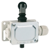 PLNC1RW Металлический концевой выключатель, нажимной толкатель с роликом, 1NO, IP65