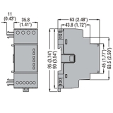 EXM8004 Набор защитных крышек для DMG200, DMG210, DMG300