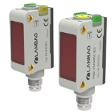 PSE-TM30DPRL-E3 Оптический датчик на пересечении луча, размер 32,5x20x10,6 мм,  красный лазер (640 нм) класс 1, выход PNP, режим на свет/на затемнение, расстояние до Sn=30 м, питание 10…30VDC,  (T-тип), разъём M8 4-pin / приемник