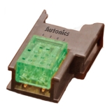 CNE-S04-GN Гнездо на кабель, зеленый, 4-контактное, AWG 20 до 22, сечение провода 0.32 до 0.5, диаметр 1.0 до 1.2мм