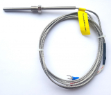 TS2-K-4.8-50-M8-S2-1.7M-U Термопара типа K, защитная трубка диаметром 4,8 мм и длиной 50 мм, с неподвижной гайкой М8х10, кабель 1,7 м