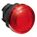 LPL4 Колпачок светового индикатора, пластиковый корпус из полиамида, под диаметр отверстия d=22 мм, (без крепежного основания LPXAU 120), цвет колпачка красный