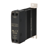 SRH1-1220-N Однофазное твердотельное реле с встр. радиатором, монтаж на DIN рейку, входное напряжение 4-30 VDC, напряжение нагрузки 24-240VAC, номинальный ток 20A, перекл. через 0.