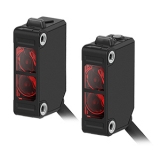 BJX30M-TDT Датчик оптический, на пересечение луча, расст.сраб. 30 м, красный 650 нм, корпус 32х20х11мм, пластик, регул. чувств-ти, выход NPN, питание. 10...30VDC, индикация, IP65, кабель 2 м