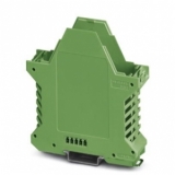ME 22.5 UT/FE BUS/5 GN Установочный корпус, длина: 99 мм, с вентиляционными отверстиями, Нижняя часть корпуса, поперечное соединение: встроенный шинный соединитель, цвет: зеленый, ширина: 22,5 мм, высота: 114,5 мм, кол-во контактов поперечного соединителя