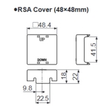RSA-COVER TK4S TERMINAL COVER Крышка для TK4S