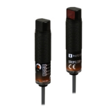 BRQPS20M-TDTA-P Фотоэлектрический датчик, диам.18 мм, материал корпуса - пластик, боковое обнаружение, расст. срабатывания - 20 м., питание 10-30VDC выход PNP