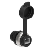 LPCD06 Интерфейс RJ45, соединение с Ethernet, Переходник под диаметр отверстия d=22мм