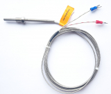 TS2-K-4.8-30-M8-S2-1.6M-U Термопара типа K, защитная трубка диаметром 4,8 мм и длиной 30 мм, с неподвижной гайкой М8х10, кабель 1,6 м