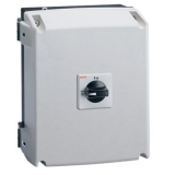 GAZ3B Пустой корпус с черной ручкой и удлинителем, для выключателей 63-125A