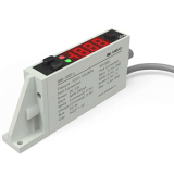 DPG-10TP-L Датчик давления газа, цифровой индикатор, диапазон -100.0...100.0 кПа, шаг настройки 0.1 кПа,тип газа: воздух, некоррозийный,негорючий, выход PNP, аналоговый выход 1..5V, питание 15...30 VDC, IP40 впускное отверстие под углом 90°, каб. 2 м