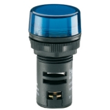 8 LP2T ILB6 Арматура светосигнальная моноблочная голубая 24VAC/DC