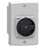 SM1Z1720R Корпус для скрытого монтажа для SM1R, ширина 87 мм, с поворотной ручкой черного цвета,  IP65