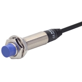 PRDL12-8DP Датчик приближения индуктивный, длиный корп 44 мм раст. сраб. до 8мм, диаметр датчика с резьбой М12x1 мм. Неэкранированный, питание 12-24 VDC, выход PNP НО, Макс. част. сраб. 400 Гц, кабель 2 м.