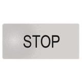 8 LM2T AGB230 Этикетка с надписью STOP