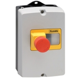 SM1Z1702P Настенный корпус для SM1P, ширина 80 мм, IP65, с кнопкой аварийного останова