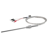 TW-N(Pt100) 4.8*150*1.5m, PT1/8, Термосопротивление, тип Pt100, проводной вывод 3 точки d=4.8мм, длина головки до резьбы 150 мм, Резьба PT1/8 дюйма, длина кабеля 1,5 метра