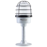 SNT-DU12513-KFS-5 Сигнальная лампа в алюминиевом корпусе со стойкой, стробоскопический эффект, Белый, 12-24V AC/DC, IP65.