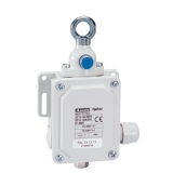 P2L13 13 11 Концевой выключатель, канатный кольцевой рычаг для аварийного отключения, с кнопкой сброса, контакты 1НО+1НЗ, Усилие тяги 40Н, 480 гр. 