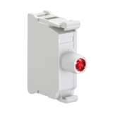 LPX LP B4 Светодиодный индикатор с постоянным свечением, с полной защитой от повыш. напряжения, для серии LP..., с винт. клеммами, питание 12…30V AC/DC, цвет красный