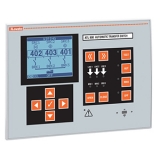 ATL900 Контроллер АВР, ЖК-дисплей, управление 3-мя вводами и 2-мя секционными выкл-ми, 12 - программируемых входов, 11- Выходов (6НО+4С + 1SSR), 3-слота расш. для модулей EXP..., встроенный RS485 и NFC, IP65