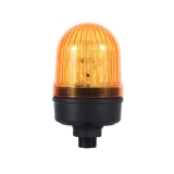 MS66M-R00-C Сигнальный маяк d=66×97мм, монтаж винтовым креплением M20, LED модуль вращающегося свечения: прозрачный, питание 12…24VAC/DC, IP65