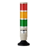 MT4B-3ALG-RYG Светосигнальная колонна d=45 мм, с лампами накаливания (MAB-T09-S-024-05), питание 24VDC/AC, установка на монтажное основание. цвета: красный, желтый, зеленый, IP 54