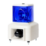 MSGS-B GLOBE Φ180 H=110mm Плафон для рупорной сигнальной колонны MSGS, синий