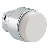 8LM2TQ208 Толкатель кнопки c фиксацией в металлическом корпусе, выступающий тип, (без крепежного основания ..AU120) цвет белый