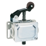 PLNA1HW Металлический концевой выключатель, рычажный толкатель с центральным роликом, 1NC, IP65