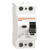 P1RC2P25A300 Дифференциальный выключатель 2P, тип А, 25 А, 300 мА, 2 модуля