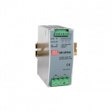 DR-UPS40 Вспомогательный модуль, контроллер заряда аккумуляторов емкостью 4, 7, или 12 А/ч, ток заряда 2А, установка на DIN-рейку, вход: 24-29В, выход: 21-29VDC, 40А, размер 125.2х55.5х100мм, -20:+70°С  MEAN WELL