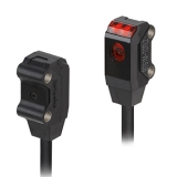 BTS1M-TDTL-P Фотодатчик, на пересечение луча, дистанция срабатывания 1 м, на свет, PNP-выход с открытым коллектором, 12-24VDC