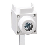 P1X9202 Контактный зажим однополюсный для запитки шин автомат. выкл., сечение проводника макс. 50 кв. мм