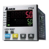CTA4100A Комбинированный цифровой прибор, 48x48мм, 100-240VAC, входы типа NPN/PNP, 1-ый вых NPN транзистор/реле, 2-ой выход релейный