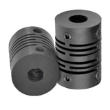 RD6-25A-6-6-L32, Гибкая муфта для подсоединения вала энкодера 6мм, Длина - 32 мм, Диаметр внешний 25 мм.