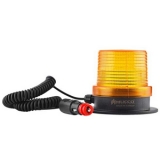 SNT-F915-3 Сигнальный маяк с разъемом для прикуривателя, магнитный, стробоскопический эффект, Жёлтый, 12-24V AC/DC, IP65.