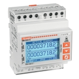 DMED310F 3-х фазный счетчик энергии с нейтралью или без нейтрали с серт. MID и UTF, вкл. через трасформатор, 4U