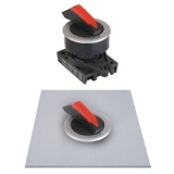 S3SFN-S Селекторные переключатели без подсветки, утопленного типа, ручка Shark, диаметр 30 мм