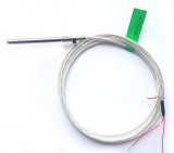 TS1-PT-4.8-50-M6-T1-1.5M Термосопротивление Pt100, защитная трубка диаметром 4,8 мми длиной 50 мм, с вращающейся гайкой М6х10, кабель 1,5 м