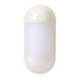 MWEB-400-RYGB-M Сигнальная лампа светодиодная, D=90мм, полукруглая, настенный монтаж, 3 цвета: красный, желтый, зелёный, пост.+ мигающее свечение + зуммер, питание 12-24 VAC/DC, цвет плафона: молочный