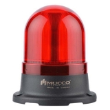 SNT-U100-22 Сигнальные лампа, авиационная, монтаж на поверхность, мигающее свечение, Красный, 85-260V AC/DC, IP65.