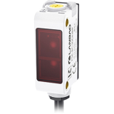 PSE-YC35DPBR Фотодатчик диффузного типа, функция BGS и FGS, расст. сраб. до Sn=0.5…35см, размер 32,5x20x12 мм, красн. 630 нм, питание 10-30VDC, выход PNP, режим работы: на свет/ затемнение, IP67, D-тип, кабель 2 м