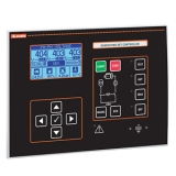 RGK750 Контроллер генераторной установки с ф-ией слежения за сетью AMF, Питание 12/24 VDC, ЖК-дисплей, 8 входов, 10 выходов, CUNbus, с расширением модулями EXP