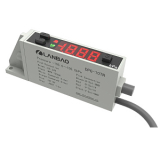 DPG-10TN Датчик давления газа, цифровой индикатор, диапазон -100.0...100.0 кПа, шаг настройки 0.1 кПа,тип газа: воздух, некоррозийный,негорючий, выход NPN, аналоговый выход 1..5V, питание 15...30 VDC, IP40, каб. 2 м