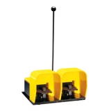 KGD002 Ножной выключатель, 2 педали, пластиковый корпус 2N O+2NC