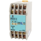 PA10-V Блок питания 12В, 200мА и контроля состояния датчиков, 82х76х38 мм , 2 входя датчика NPN, питание 110/220VAC. реле с перекидным конт 3А.