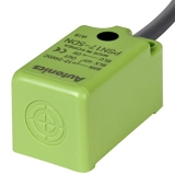 PSN17-5DN Датчик индуктивный в прямоугольном корпусе новой конструкции, расст. сраб. до 5 мм. выход NPN НО, питание 12-24VDC, размер 17x18x35,6мм, материал корпуса - пластик, индикатор, кабель 2 м