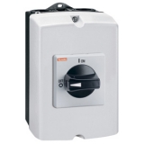 GAZ040B Выключатель-разъединитель в корпусе, 3P, 40A, ручка черная